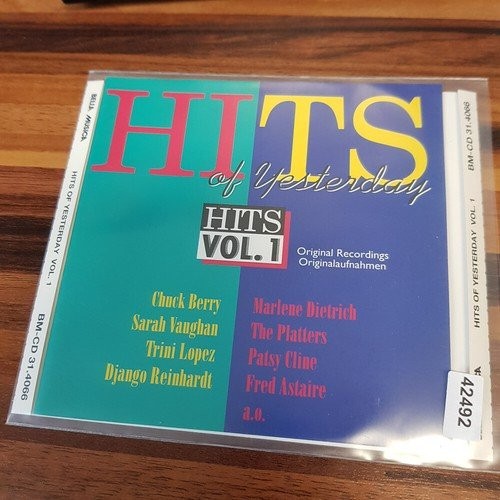 Various hits yesterday vol - various,