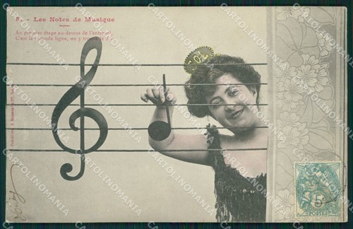 Musica spartito note - musica, lady