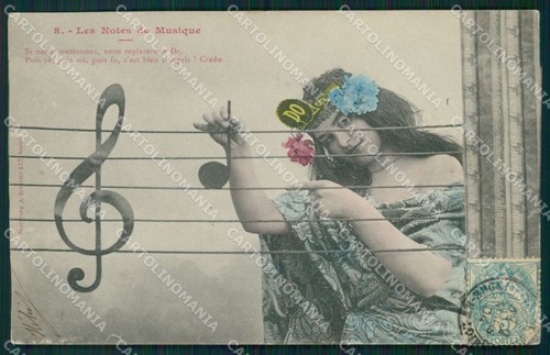 Musica spartito note lady - musica,