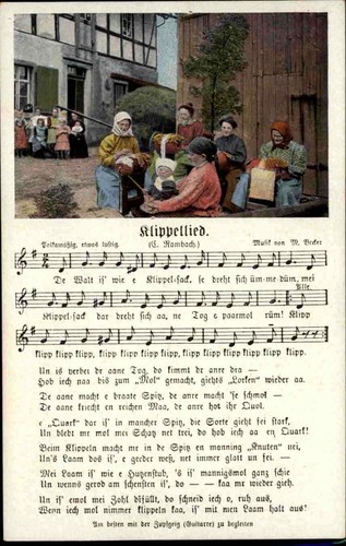 Musica canzone cartolina - e,