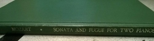 Mozart sonata fuga per - e, due