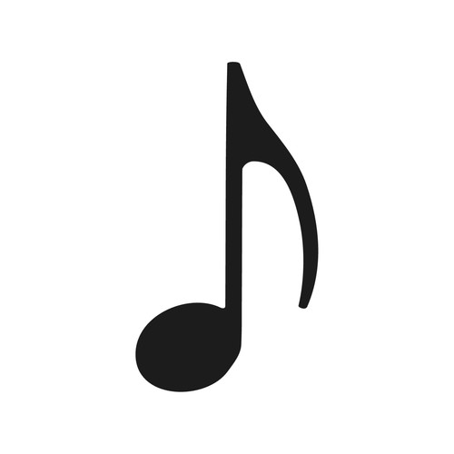 Adesivo musica note - , vinile