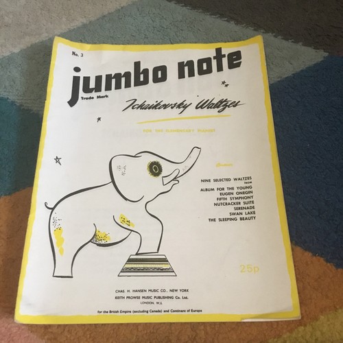Jumbo note elementary - jumbo,