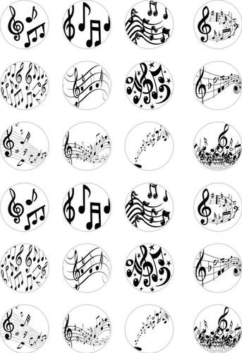 Note musicali - note,
